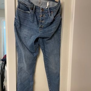 NWT Madewell size 30 skinny crop jeans